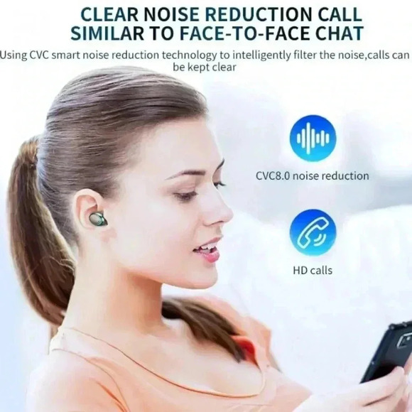 Smart touch earplugs and phone charger. - Picture 4 of 4